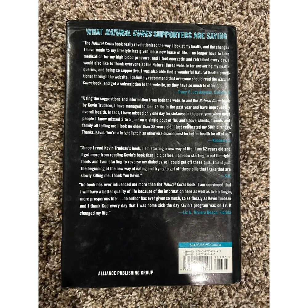 More‎ Natural Cures Revealed Kevin Trudeau Health Book
